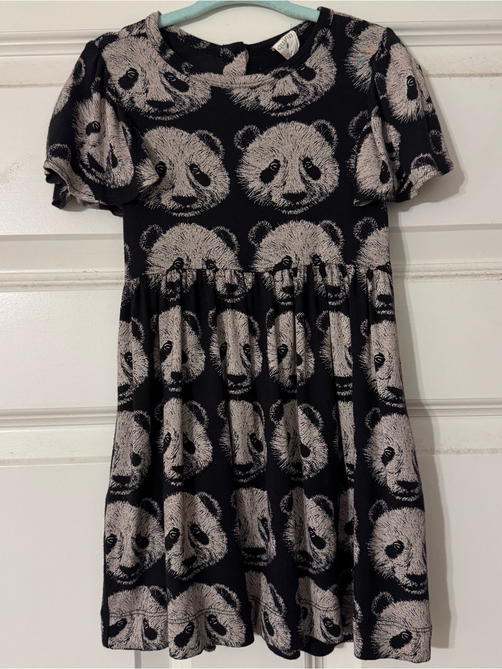 Kate Quinn Pandas Flutter Sleeve Dress
